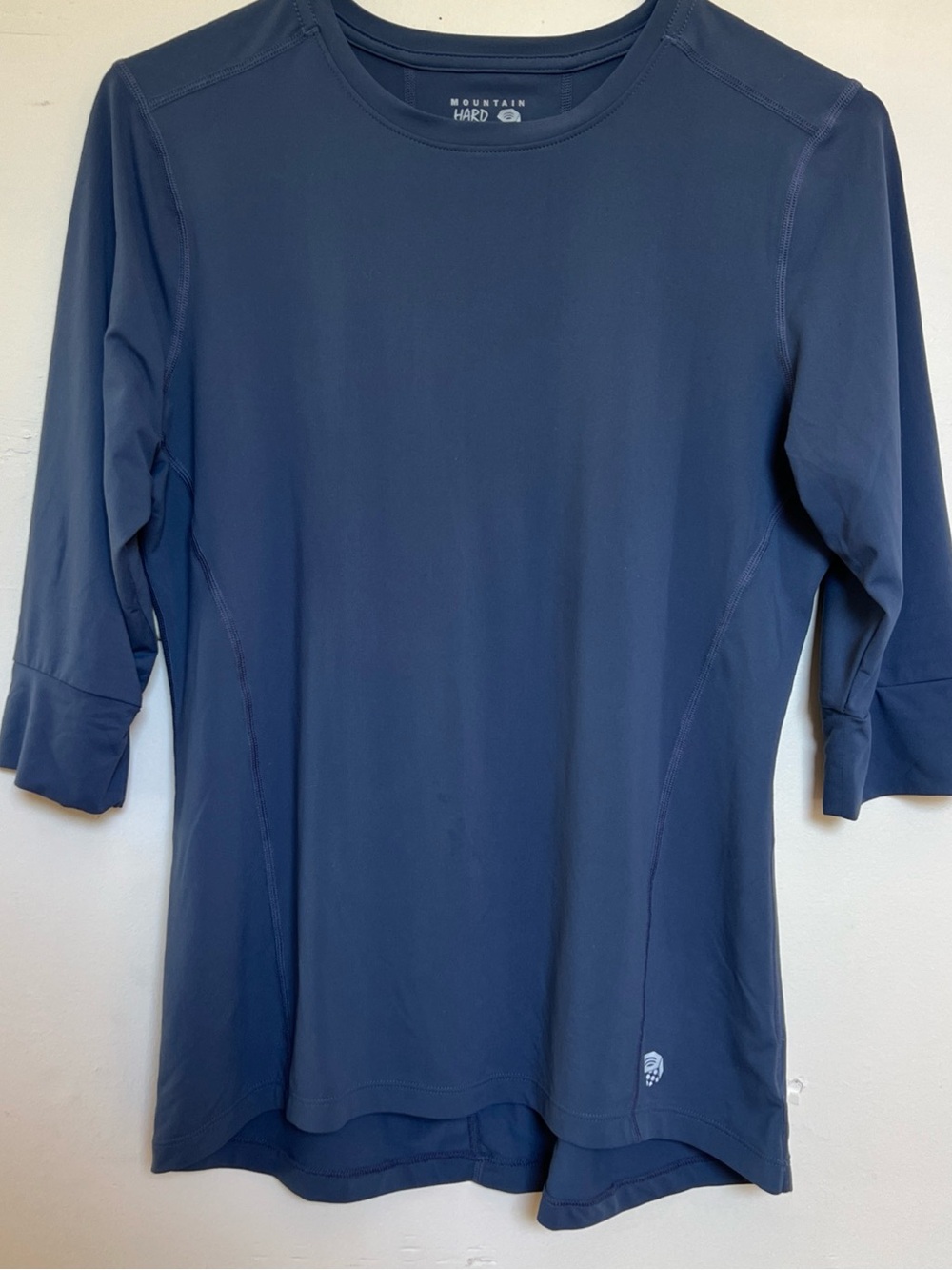 Mountain Hardwear Navy Blue Crewneck Performance Top